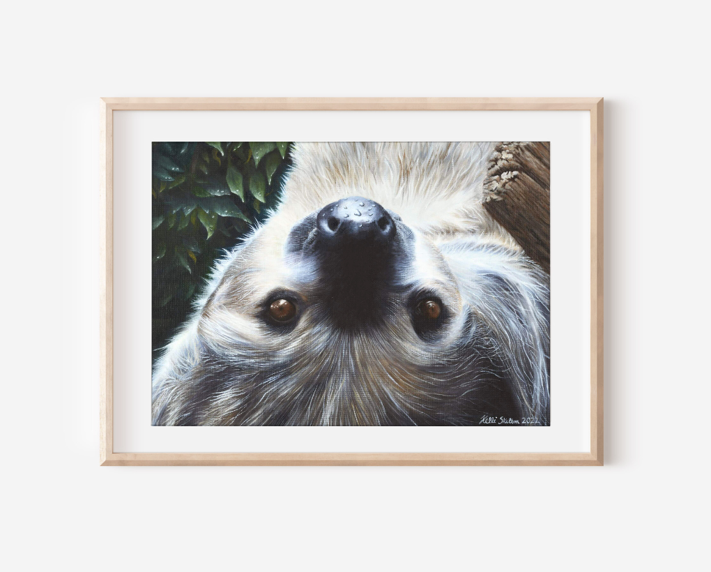 Upside-Down Serenade Art Print